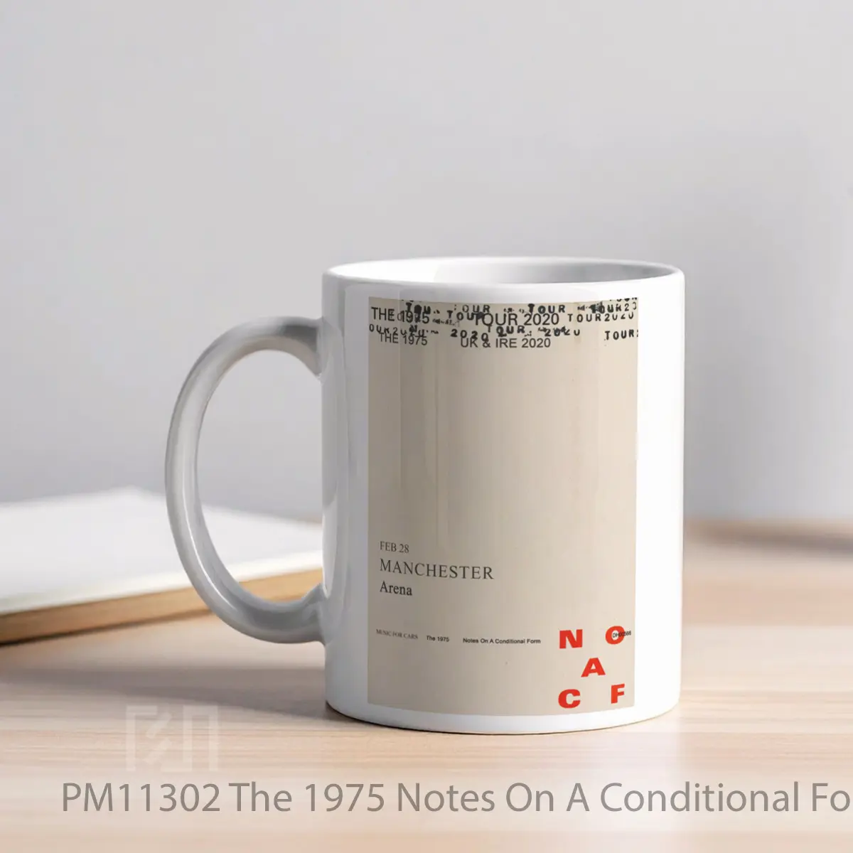 Mug The 1975 Notes On A Conditional Form Uk Tour Variant MPM11302 - All-side / Desain