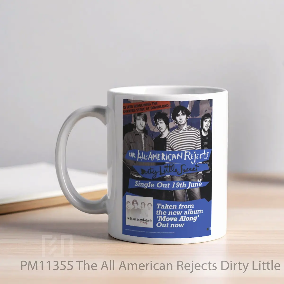 Mug The All American Rejects Dirty Little Secret MPM11355 - All-side / Desain