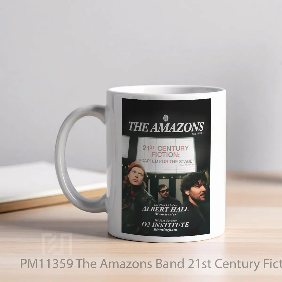 Mug The Amazons Band 21st Century Fiction 2025 Tour MPM11359 - All-side / Desain