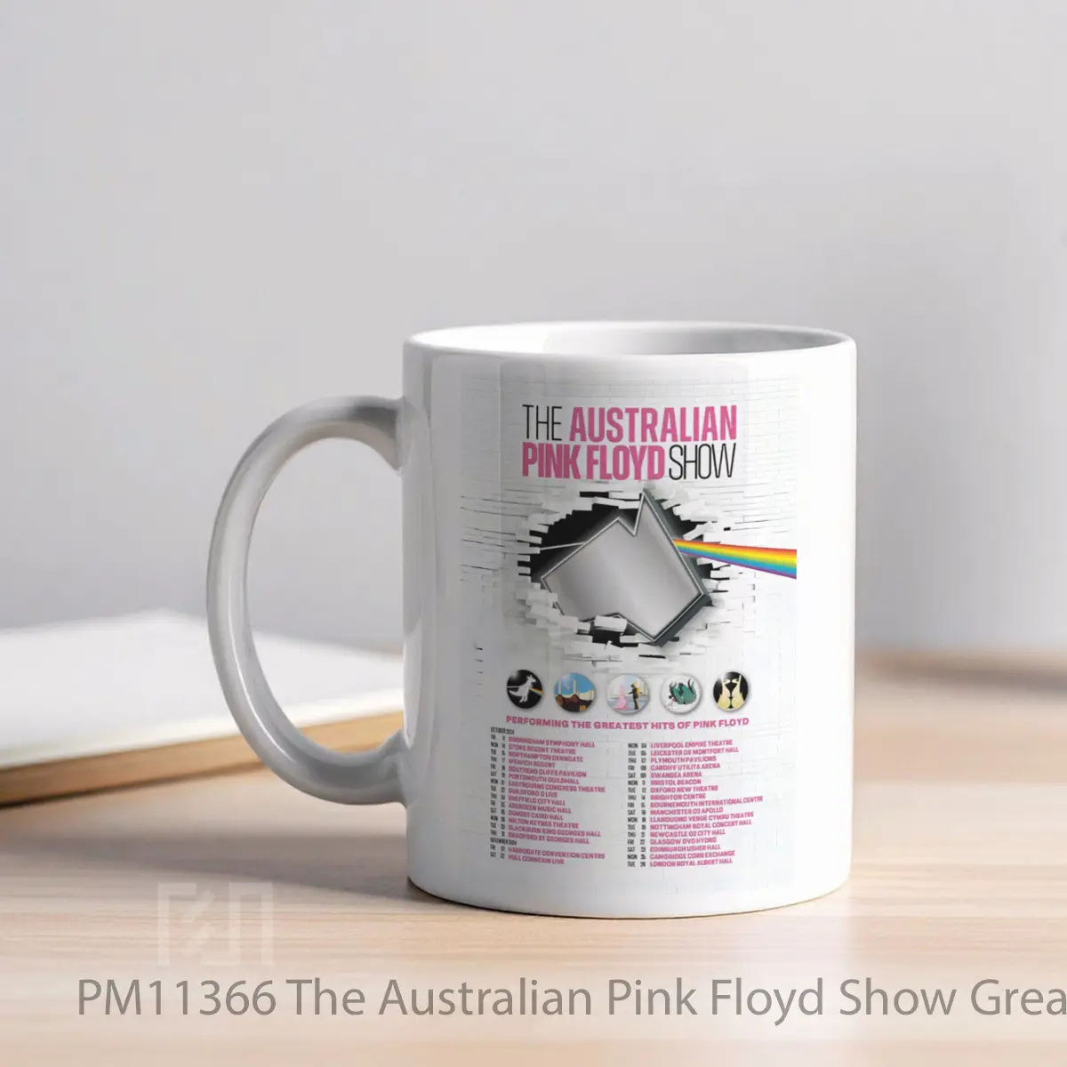 Mug The Australian Pink Floyd Show Greatest Hits Of Pink Floyd MPM11366 - All-side / Desain