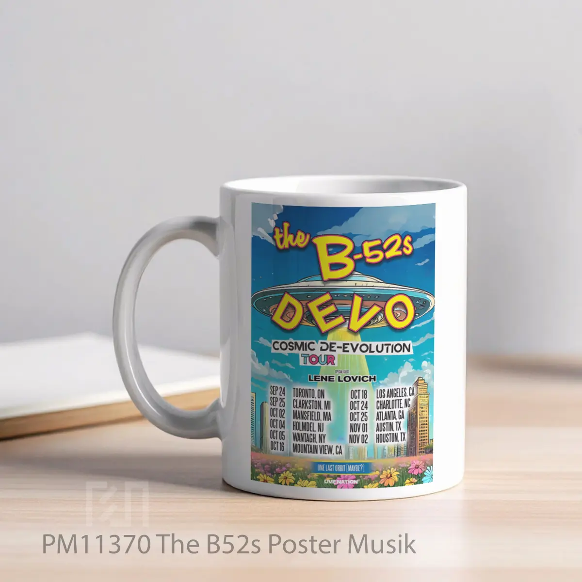 Mug The B52s MPM11370 - All-side / Desain