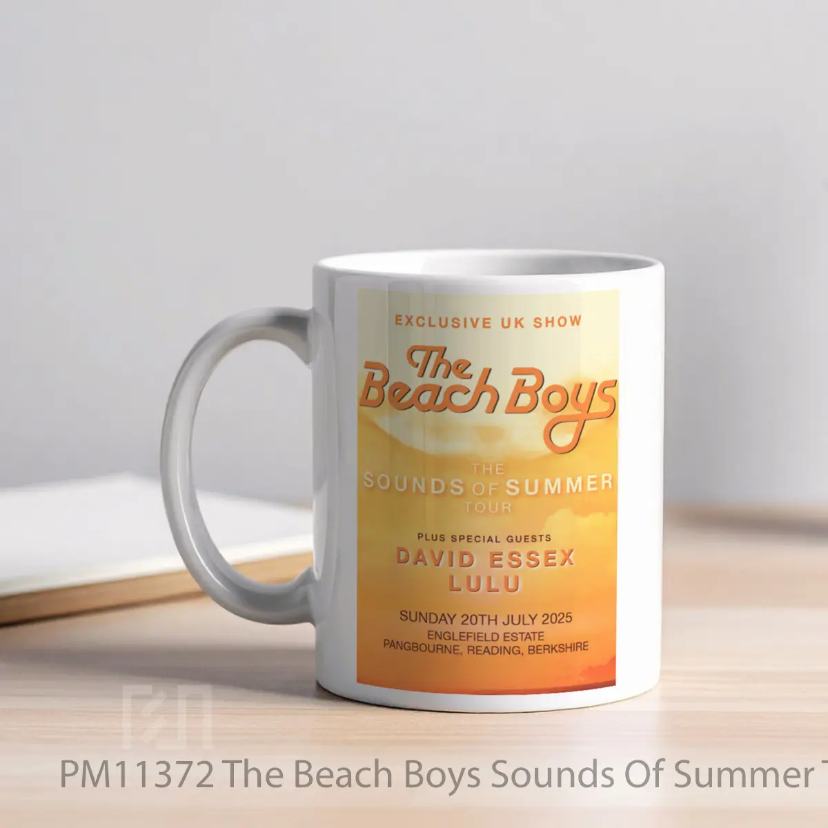Mug The Beach Boys Sounds Of Summer Tour 2025 Reading Englefield Estate MPM11372 - All-side / Desain