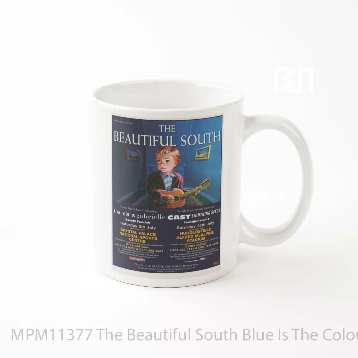 Mug The Beautiful South Blue Is The Colour 1997 Stadium Tour MPM11377