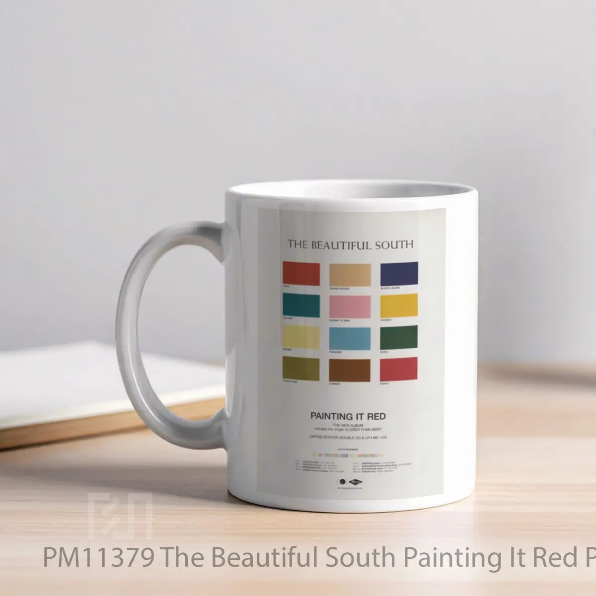 Mug The Beautiful South Painting It Red Print MPM11379 - All-side / Desain