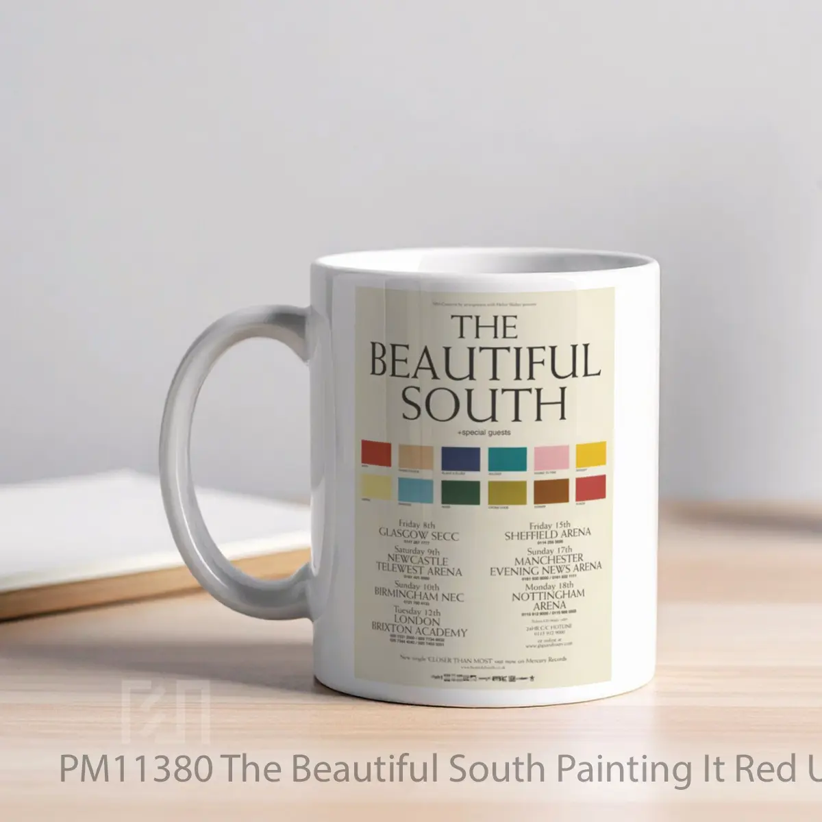 Mug The Beautiful South Painting It Red Uk Tour 2000 MPM11380 - All-side / Desain