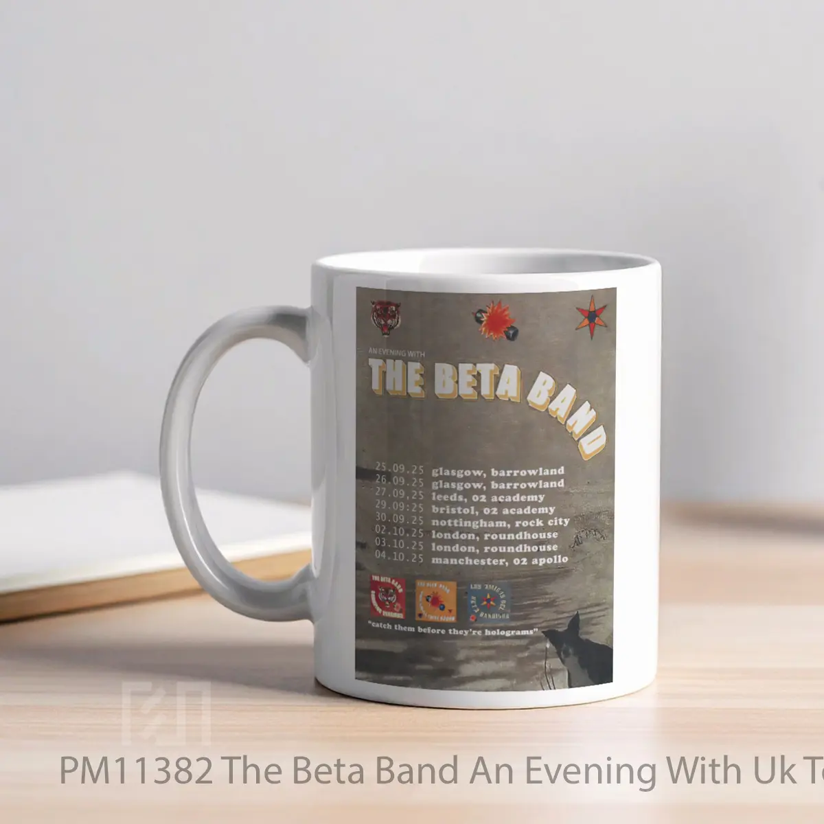 Mug The Beta Band An Evening With Uk Tour 2025 MPM11382 - All-side / Desain