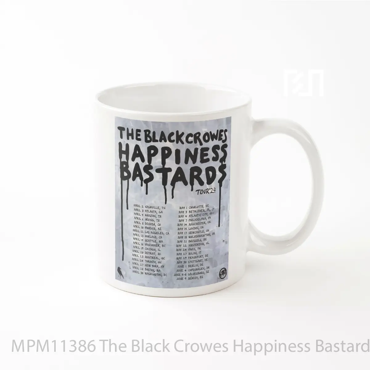 Mug The Black Crowes Happiness Bastards 2024 Uk Tour P MPM11386