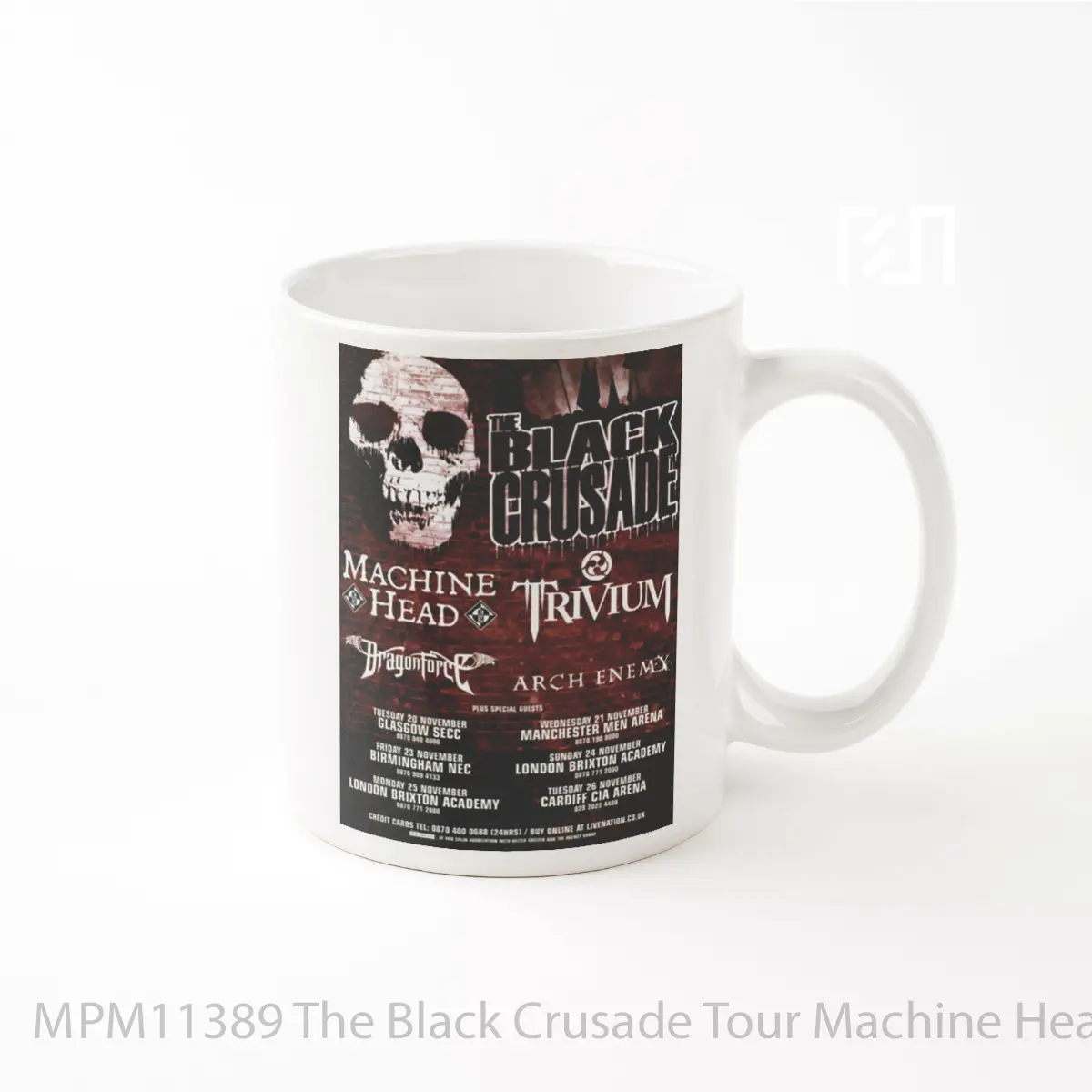 Mug The Black Crusade Tour Machine Head Trivium MPM11389