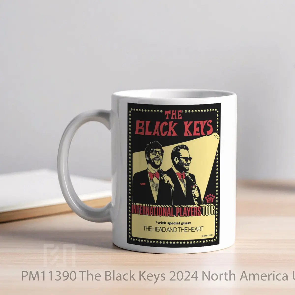 Mug The Black Keys 2024 North America Uk Tour MPM11390 - All-side / Desain