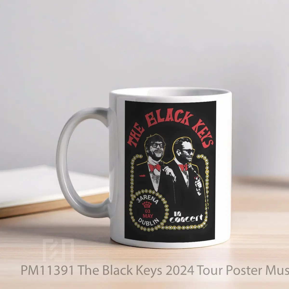 Mug The Black Keys 2024 Tour MPM11391 - All-side / Desain