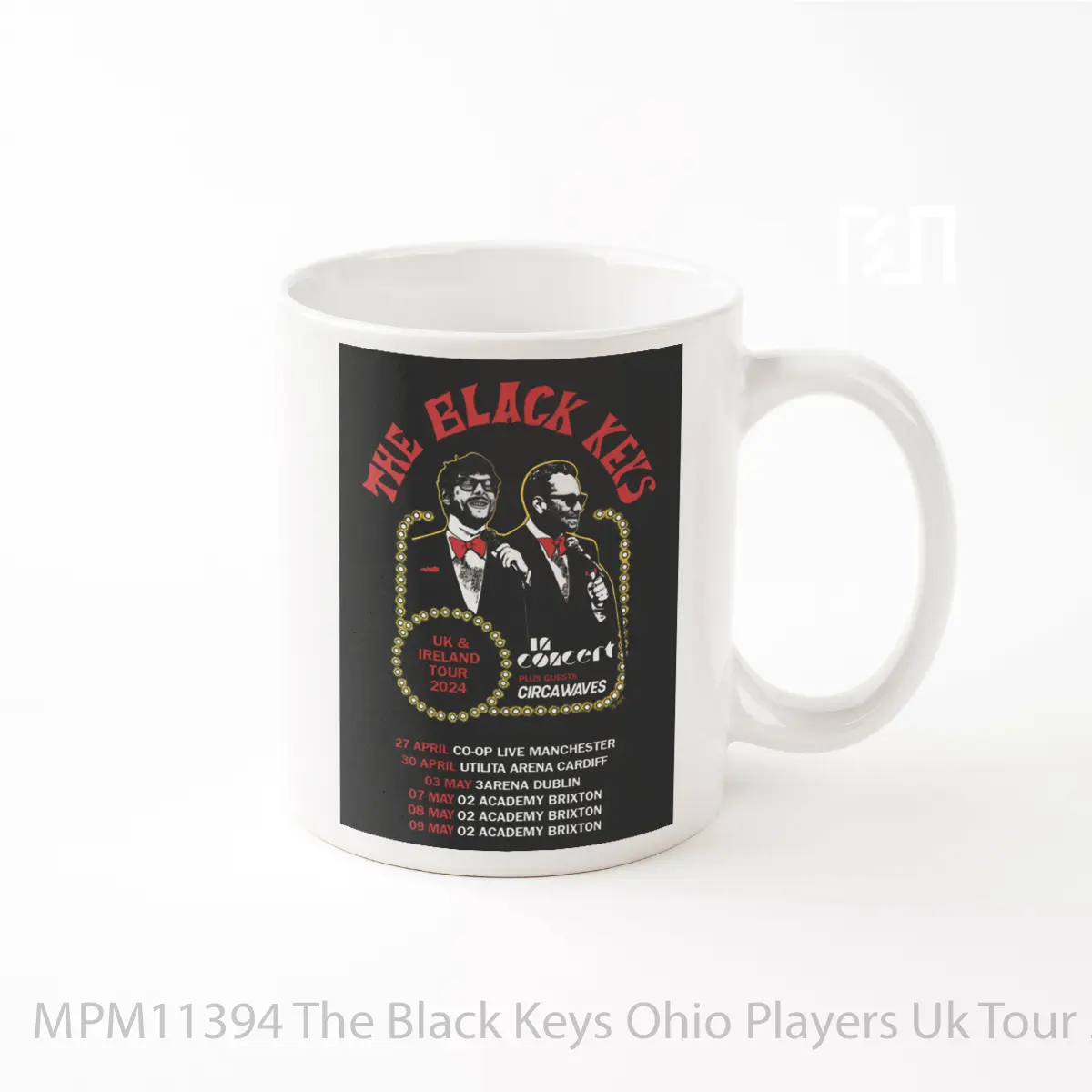 Mug The Black Keys Ohio Players Uk Tour 2024 MPM11394