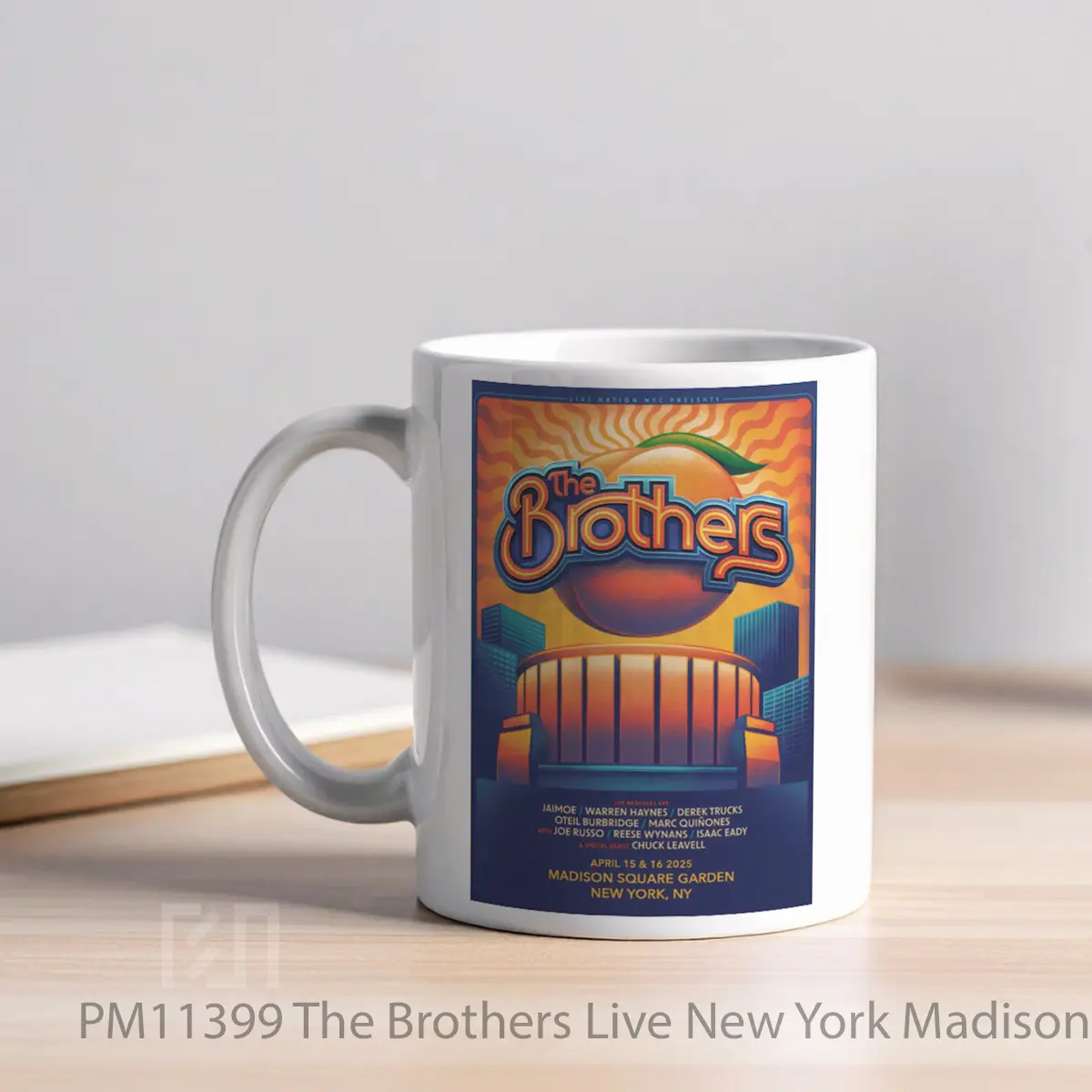 Mug The Brothers Live New York Madison Square Garden 2025 MPM11399 - All-side / Desain