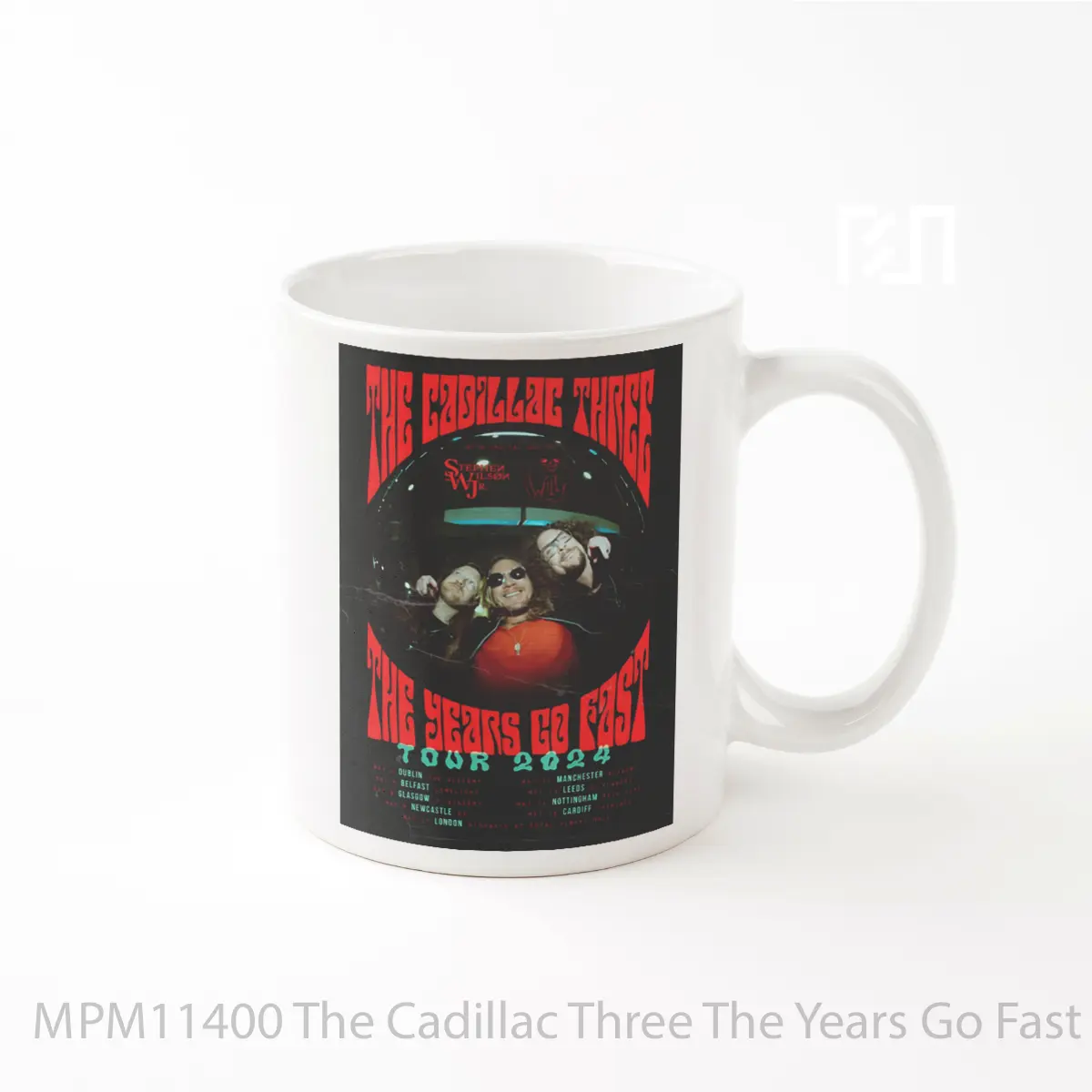 Mug The Cadillac Three The Years Go Fast Uk Ireland Tour 2024 MPM11400