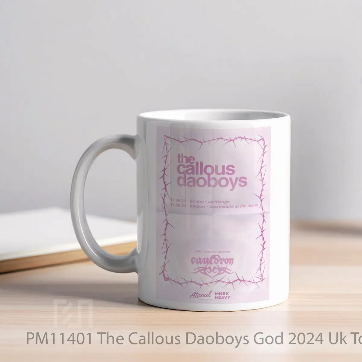 Mug The Callous Daoboys God 2024 Uk Tour MPM11401 - All-side / Desain