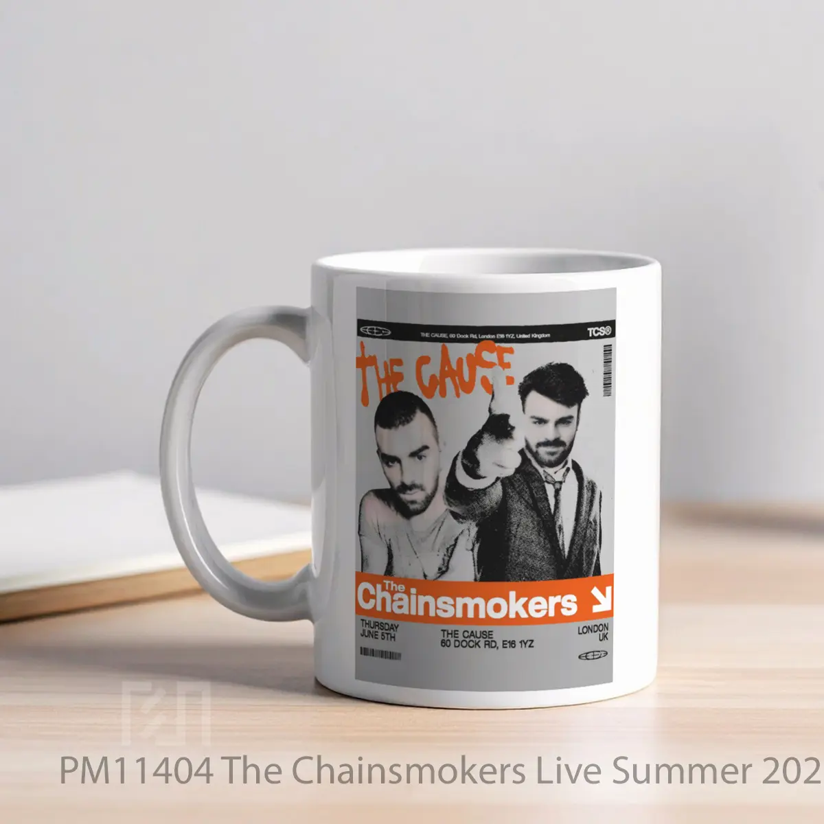 Mug The Chainsmokers Live Summer 2025 Uk Tour MPM11404 - All-side / Desain