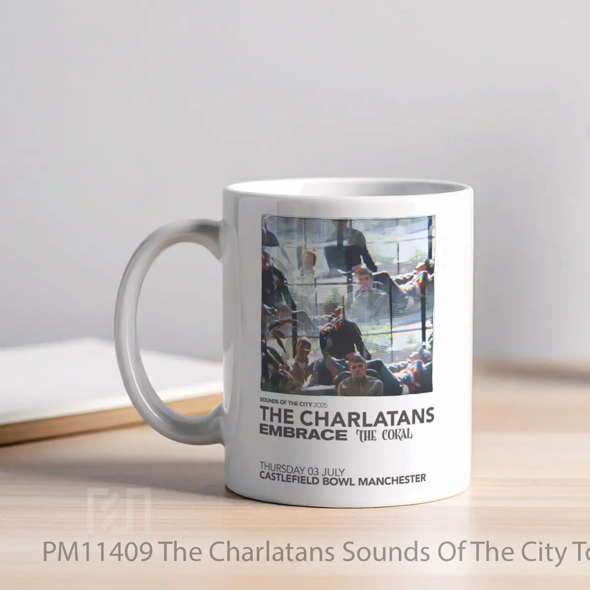 Mug The Charlatans Sounds Of The City Tour 2025 Manchester MPM11409 - All-side / Desain