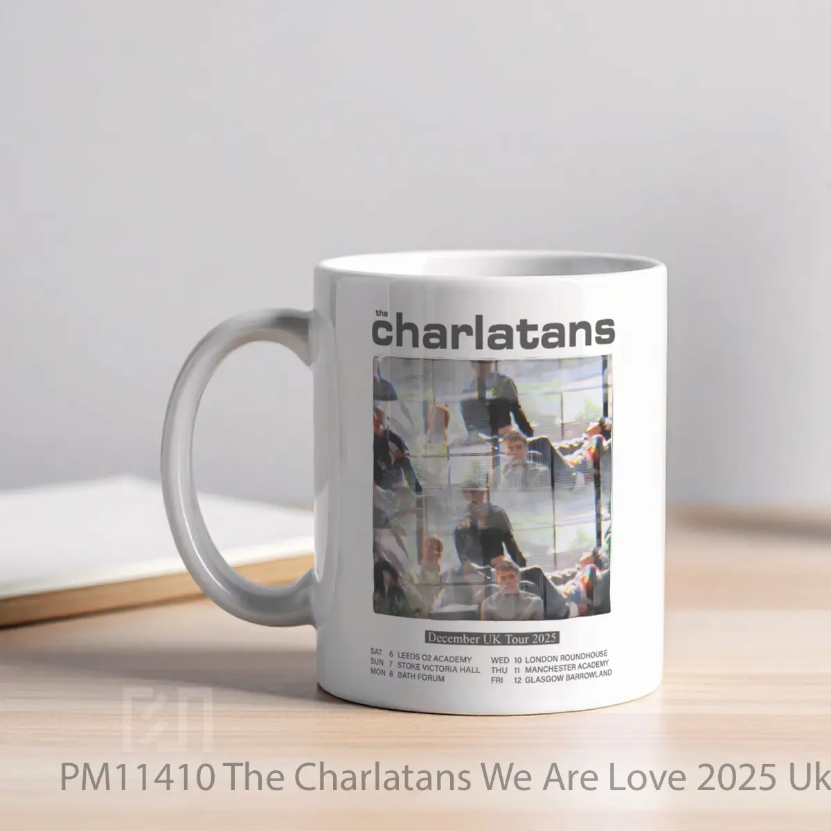 Mug The Charlatans We Are Love 2025 Uk Tour MPM11410 - All-side / Desain