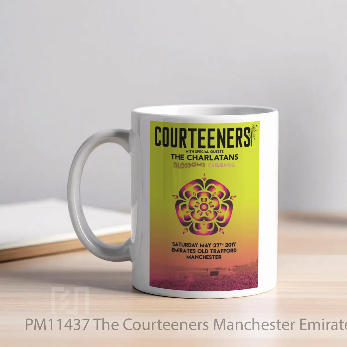 Mug The Courteeners Manchester Emirates Old Trafford 2015 MPM11437 - All-side / Desain