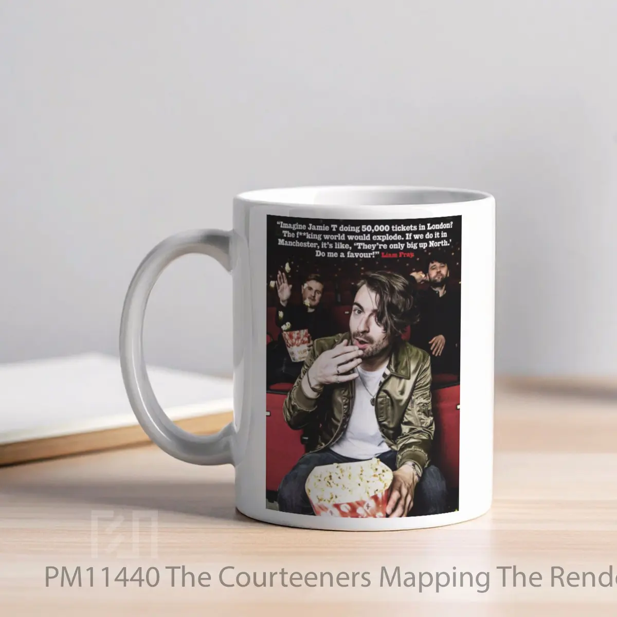 Mug The Courteeners Mapping The Rendezvous MPM11440 - All-side / Desain