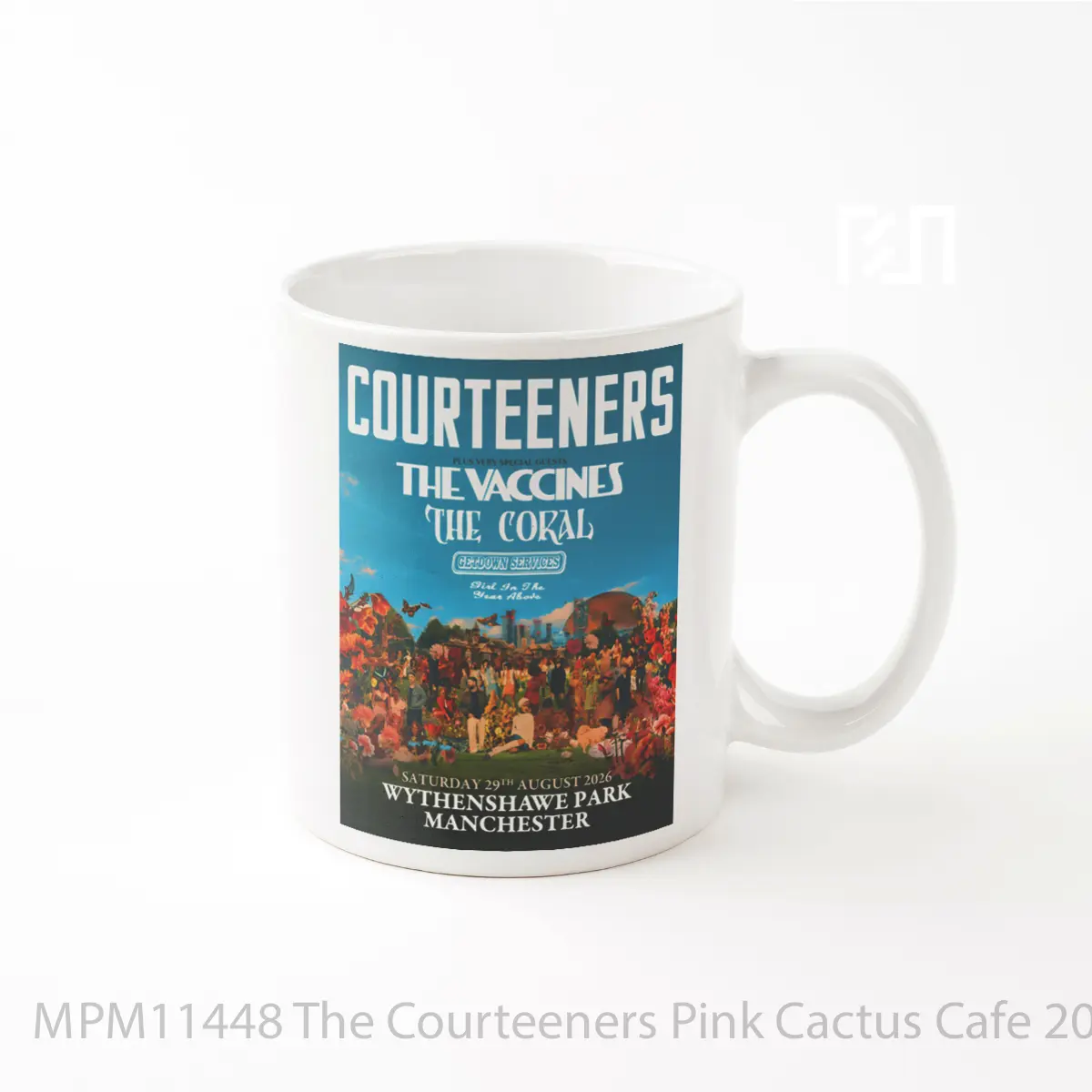 Mug The Courteeners Pink Cactus Cafe 2026 Uk Tour Manchester MPM11448