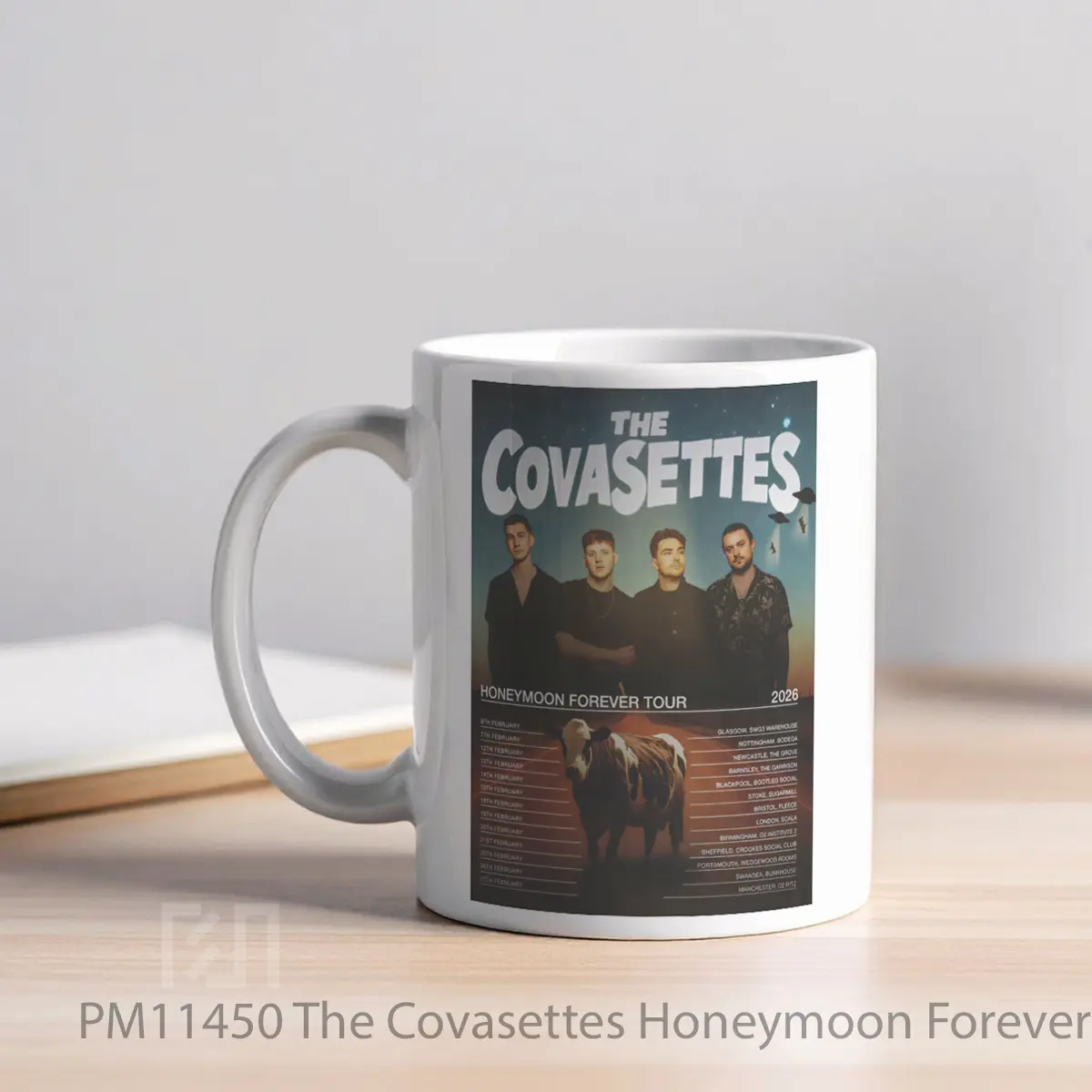 Mug The Covasettes Honeymoon Forever 2026 Uk Tour MPM11450 - All-side / Desain