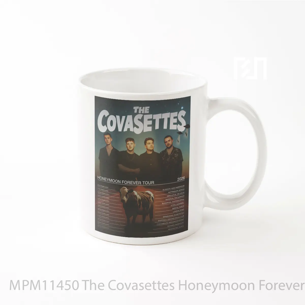 Mug The Covasettes Honeymoon Forever 2026 Uk Tour MPM11450