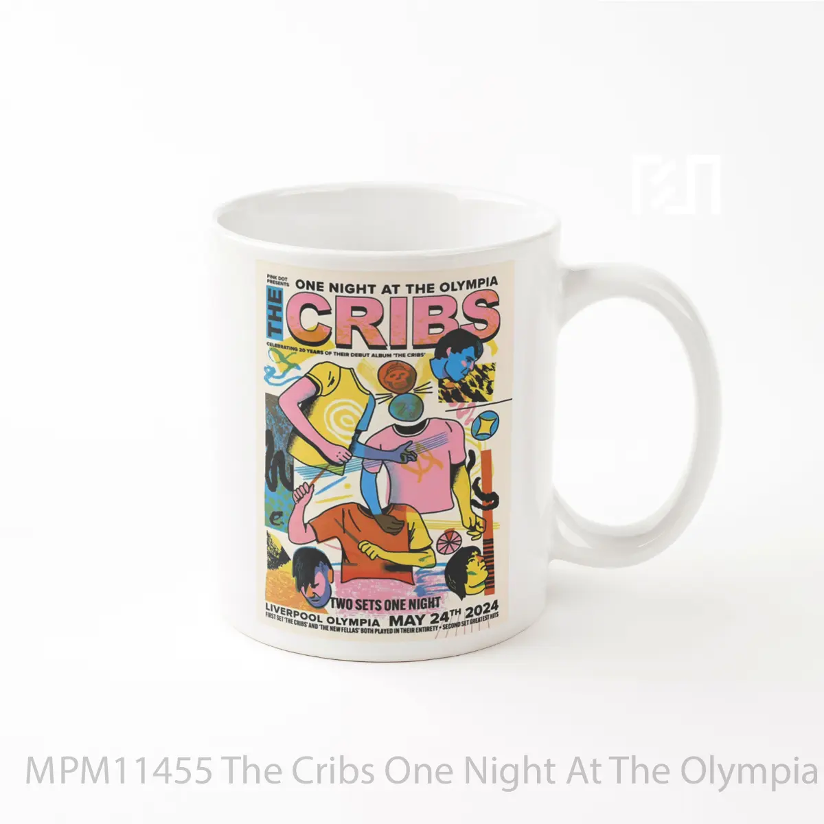 Mug The Cribs One Night At The Olympia Liverpool MPM11455