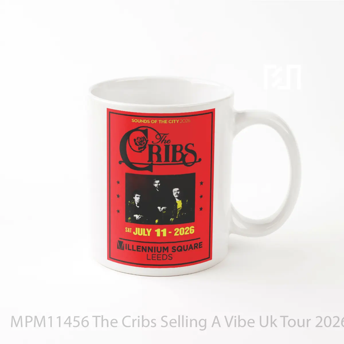 Mug The Cribs Selling A Vibe Uk Tour 2026 Leeds MPM11456