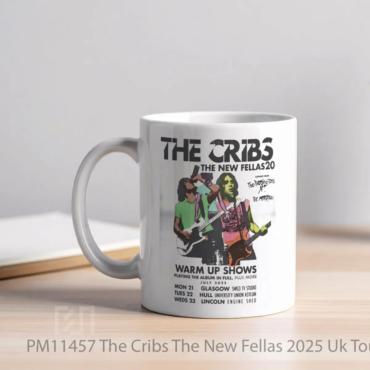 Mug The Cribs The New Fellas 2025 Uk Tour MPM11457 - All-side / Desain