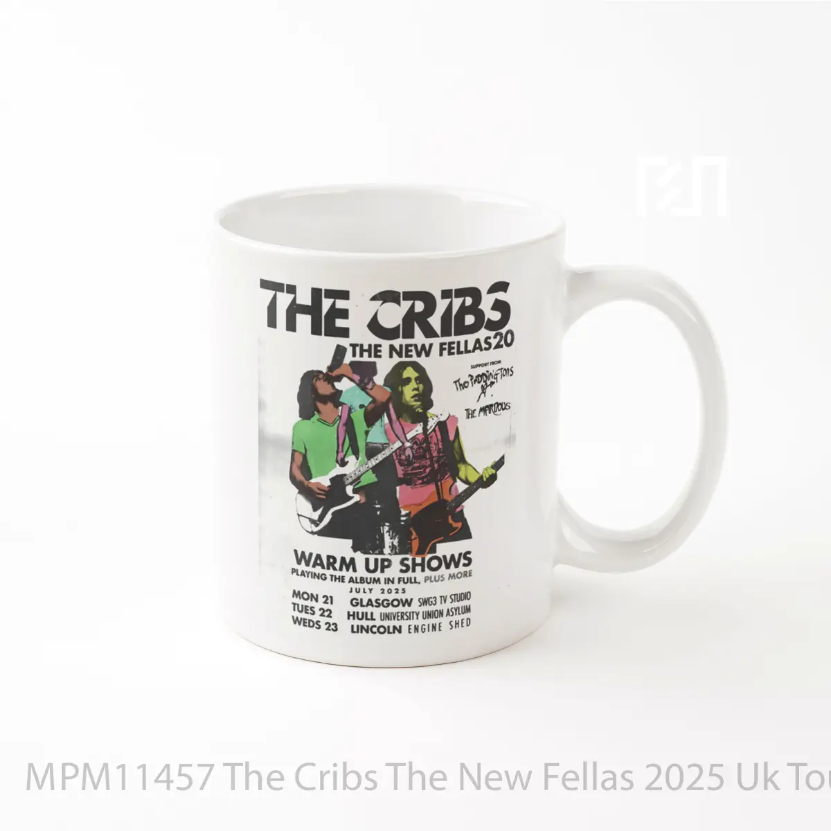 Mug The Cribs The New Fellas 2025 Uk Tour MPM11457