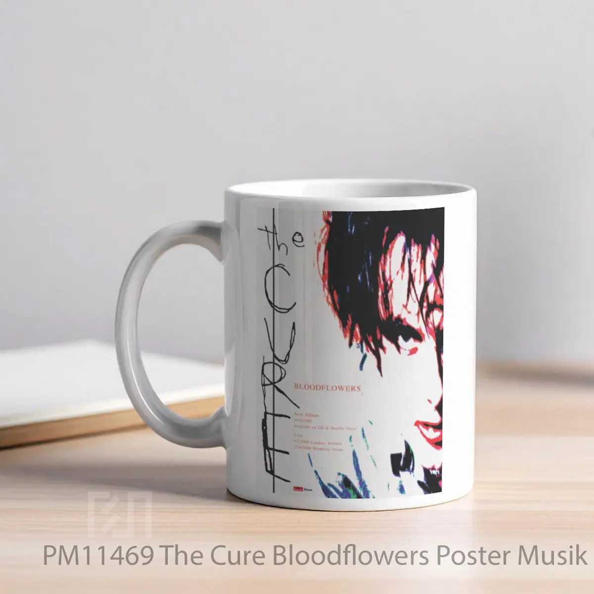 Mug The Cure Bloodflowers MPM11469 - All-side / Desain
