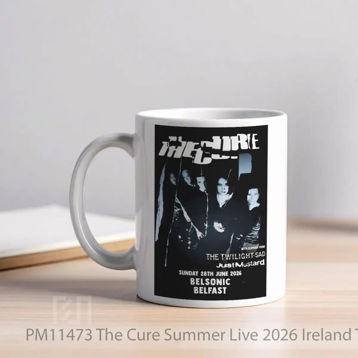 Mug The Cure Summer Live 2026 Ireland Tour Belfast MPM11473 - All-side / Desain