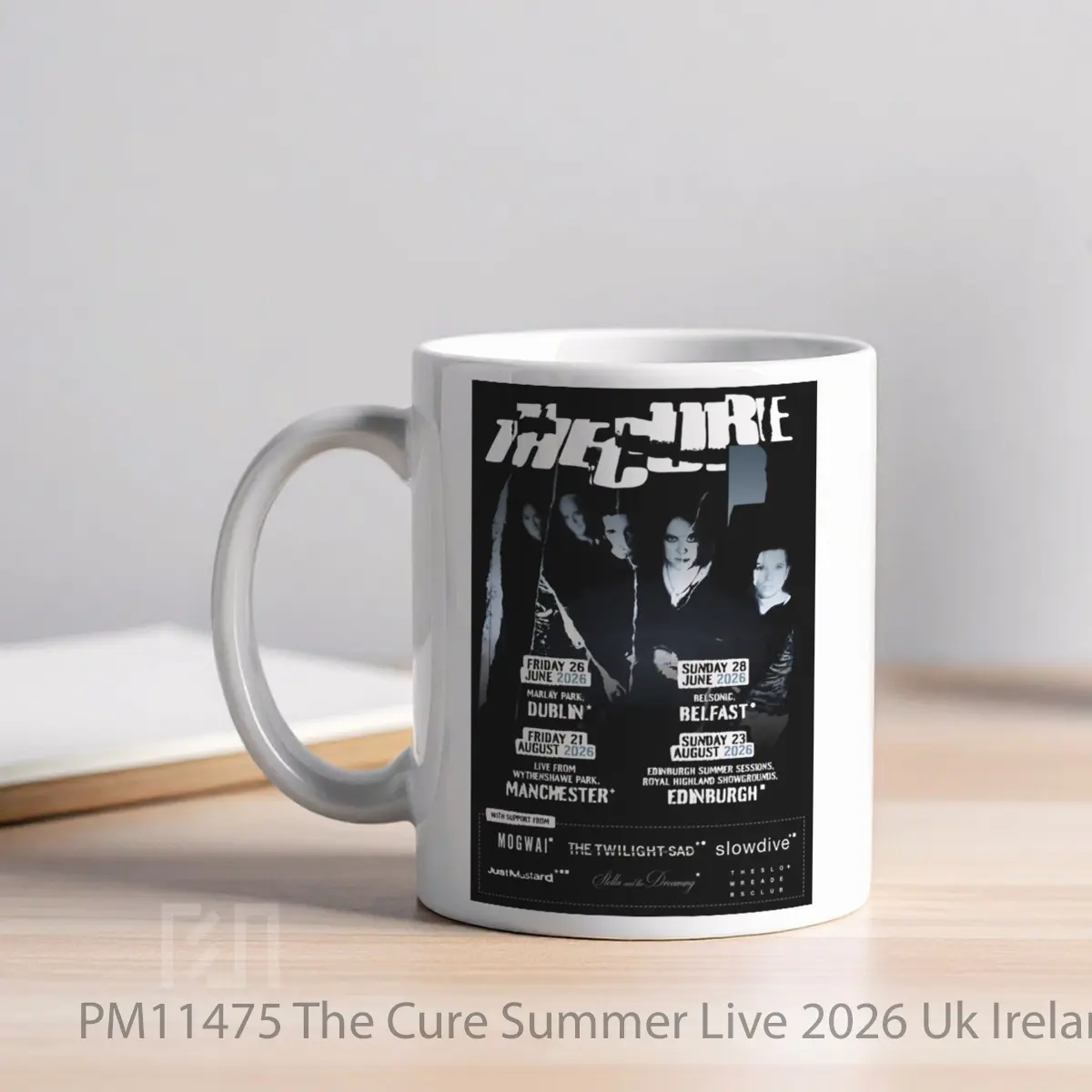 Mug The Cure Summer Live 2026 Uk Ireland Tour MPM11475 - All-side / Desain