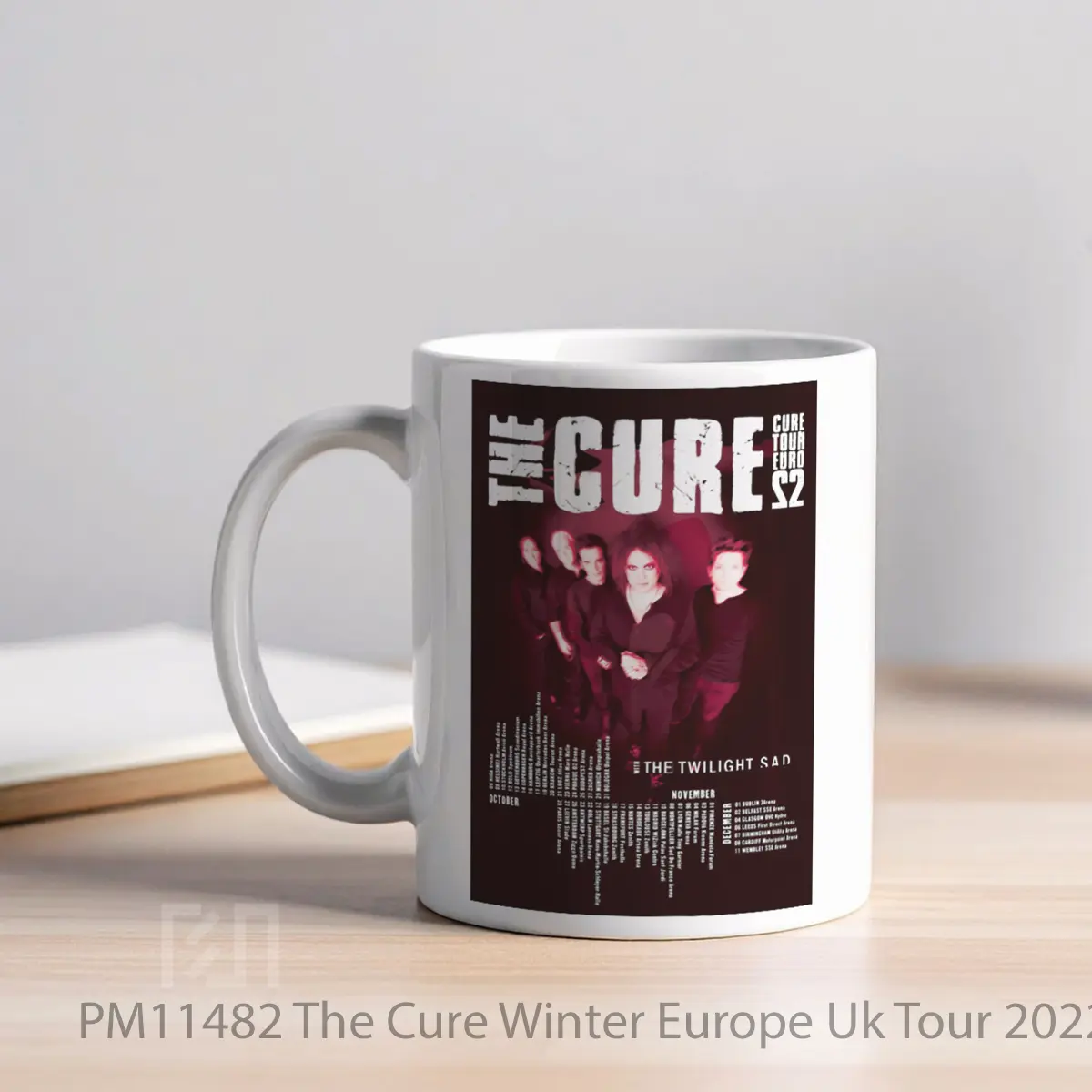 Mug The Cure Winter Europe Uk Tour 2022 MPM11482 - All-side / Desain