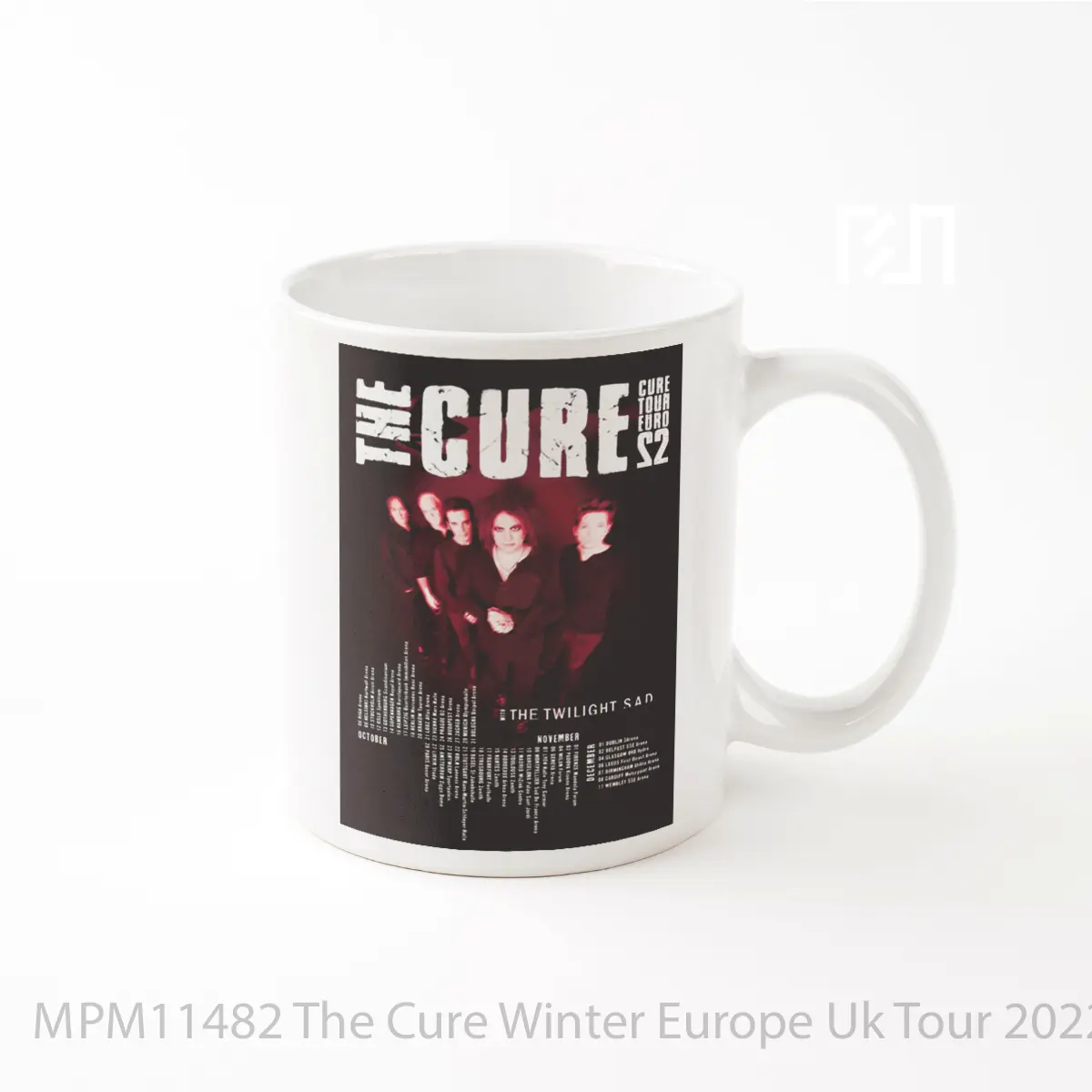 Mug The Cure Winter Europe Uk Tour 2022 MPM11482