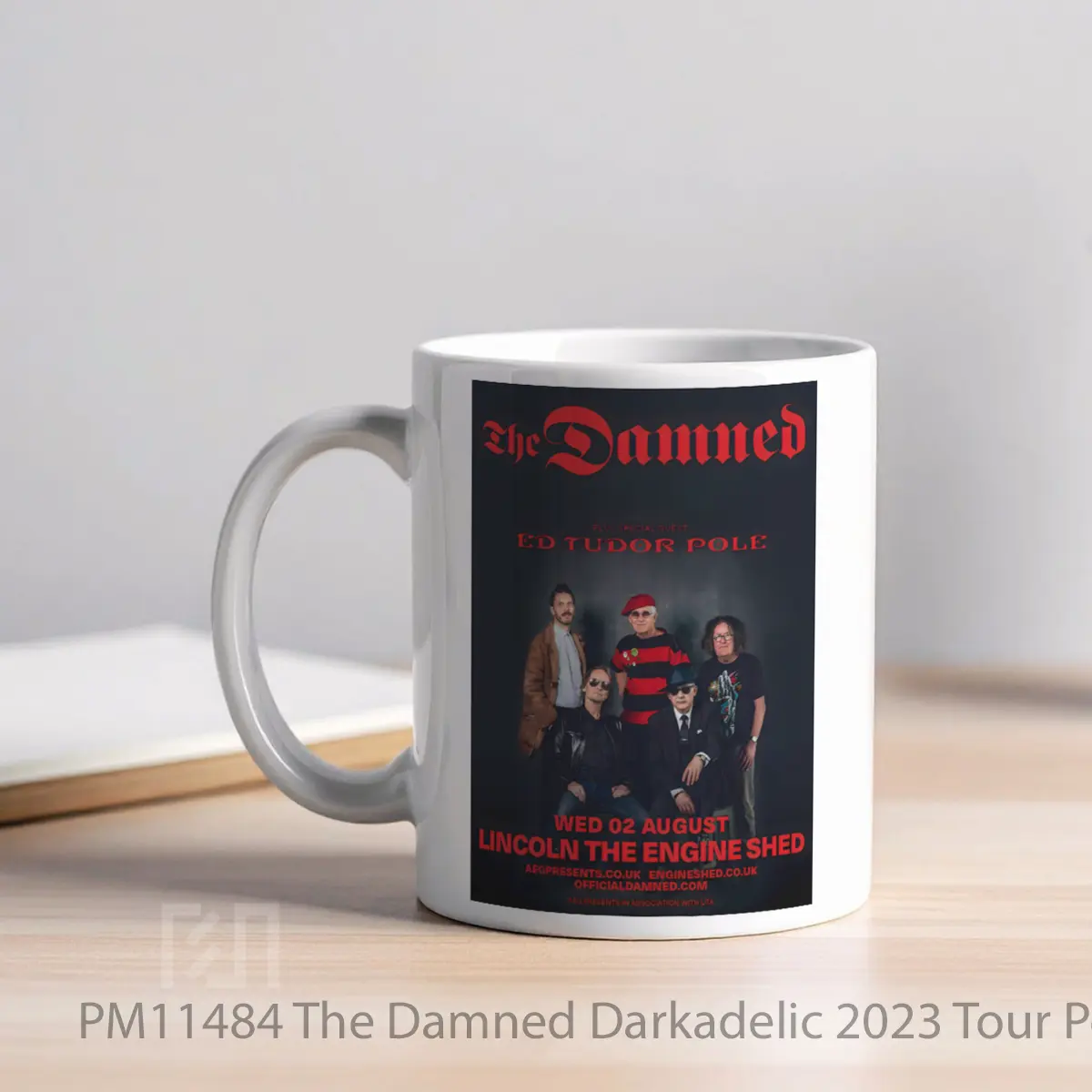 Mug The Damned Darkadelic 2023 Tour MPM11484 - All-side / Desain