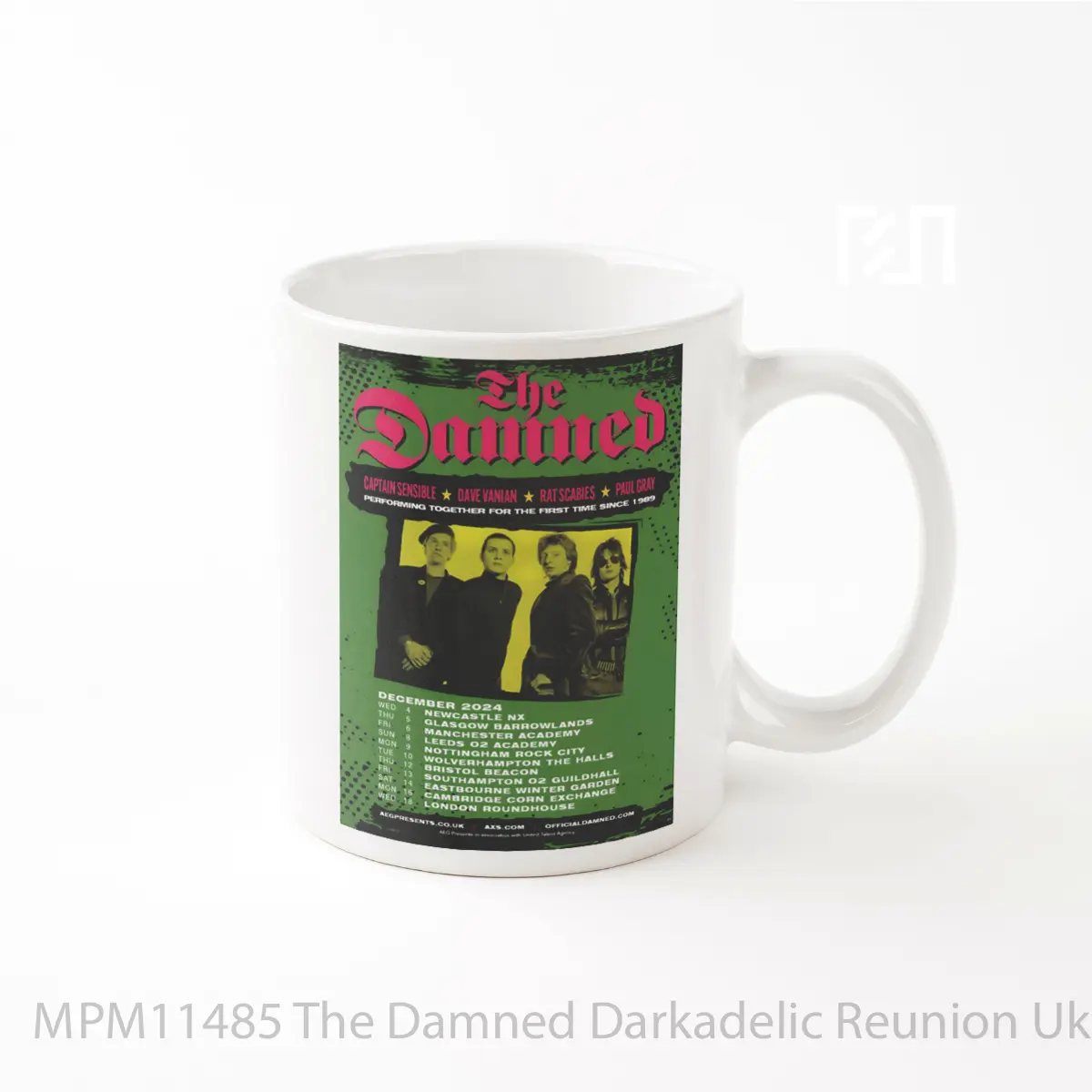 Mug The Damned Darkadelic Reunion Uk Tour 2024 MPM11485