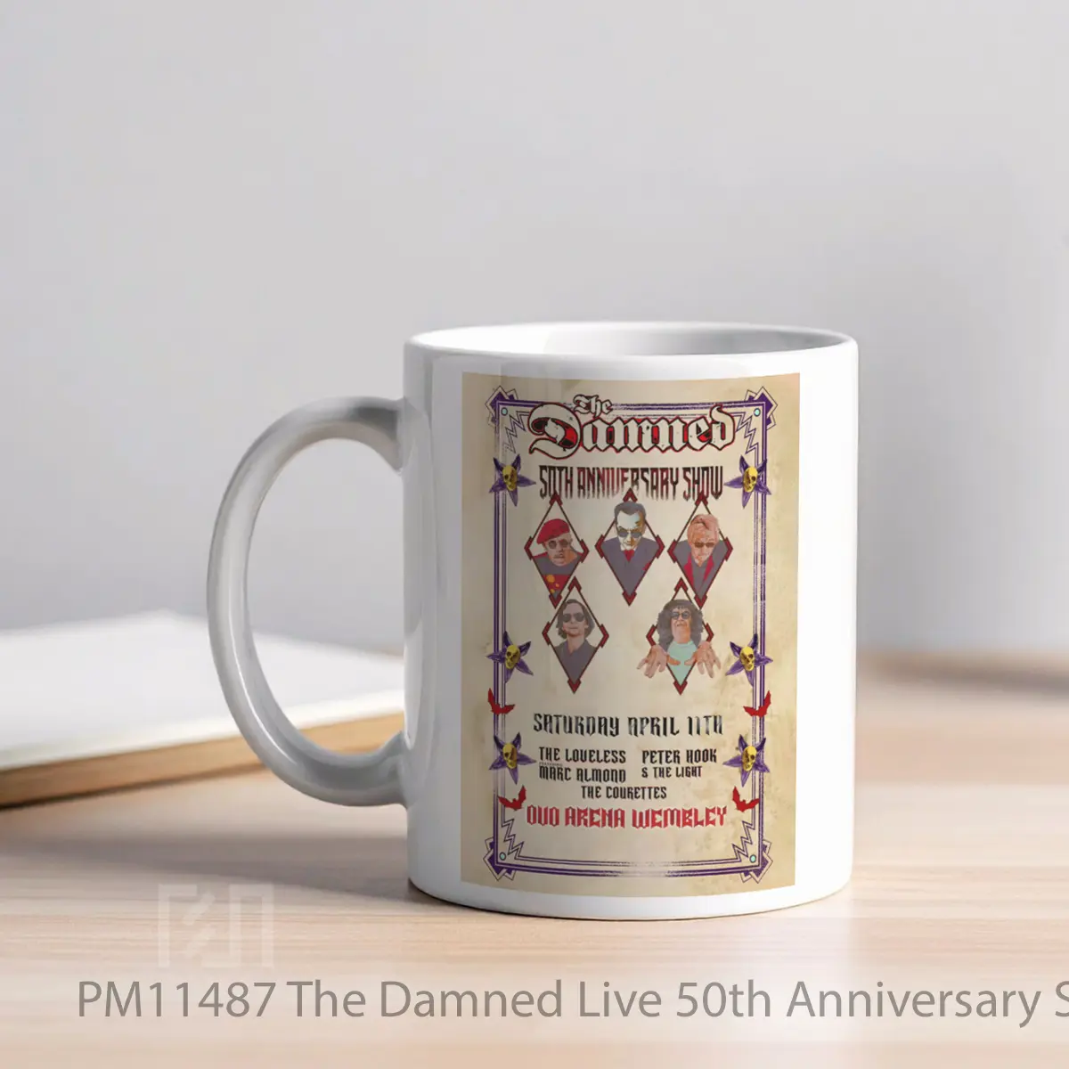 Mug The Damned Live 50th Anniversary Show MPM11487 - All-side / Desain