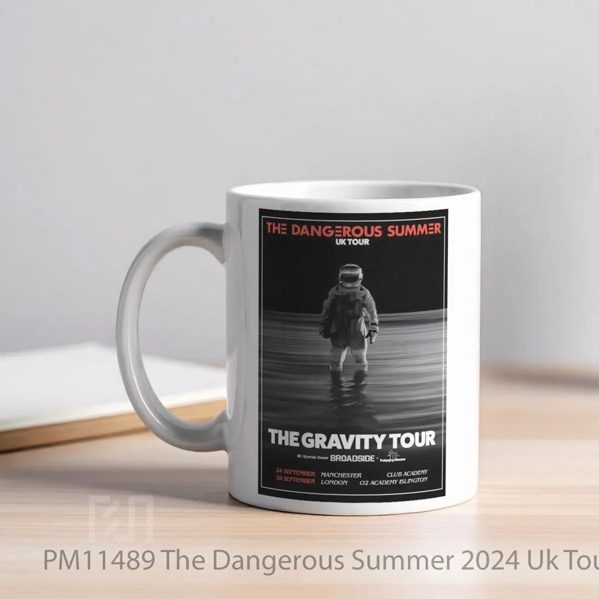 Mug The Dangerous Summer 2024 Uk Tour MPM11489 - All-side / Desain