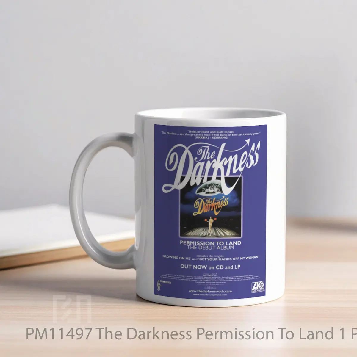 Mug The Darkness Permission To Land 1 MPM11497 - All-side / Desain