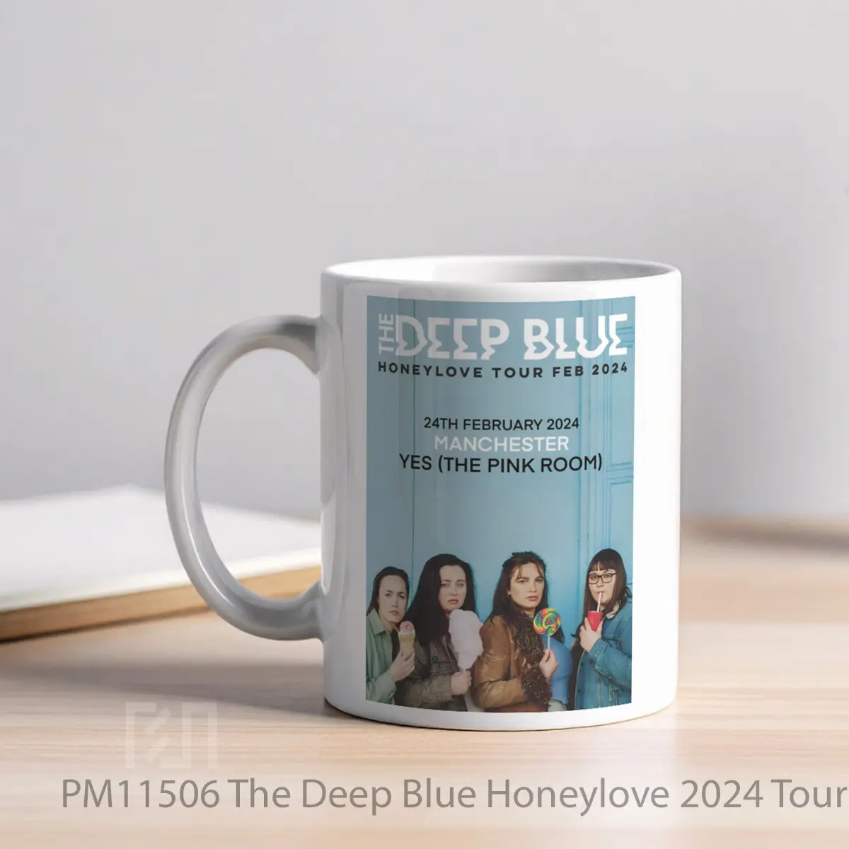 Mug The Deep Blue Honeylove 2024 Tour MPM11506 - All-side / Desain