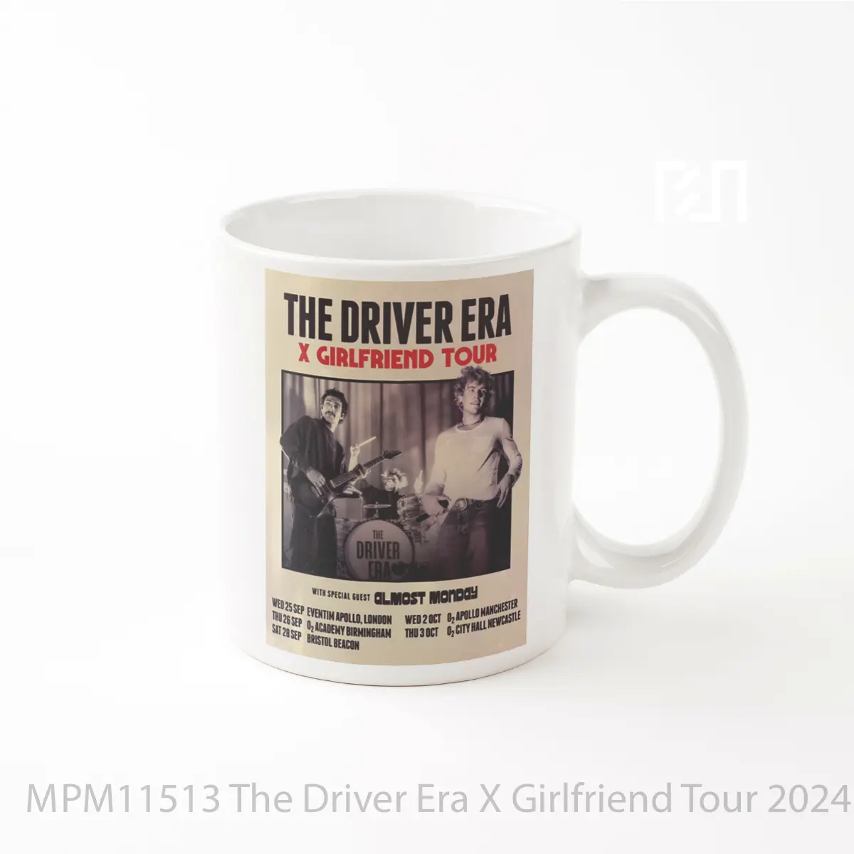 Mug The Driver Era X Girlfriend Tour 2024 Manchester MPM11513