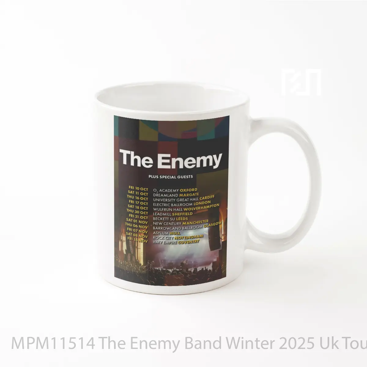 Mug The Enemy Band Winter 2025 Uk Tour MPM11514