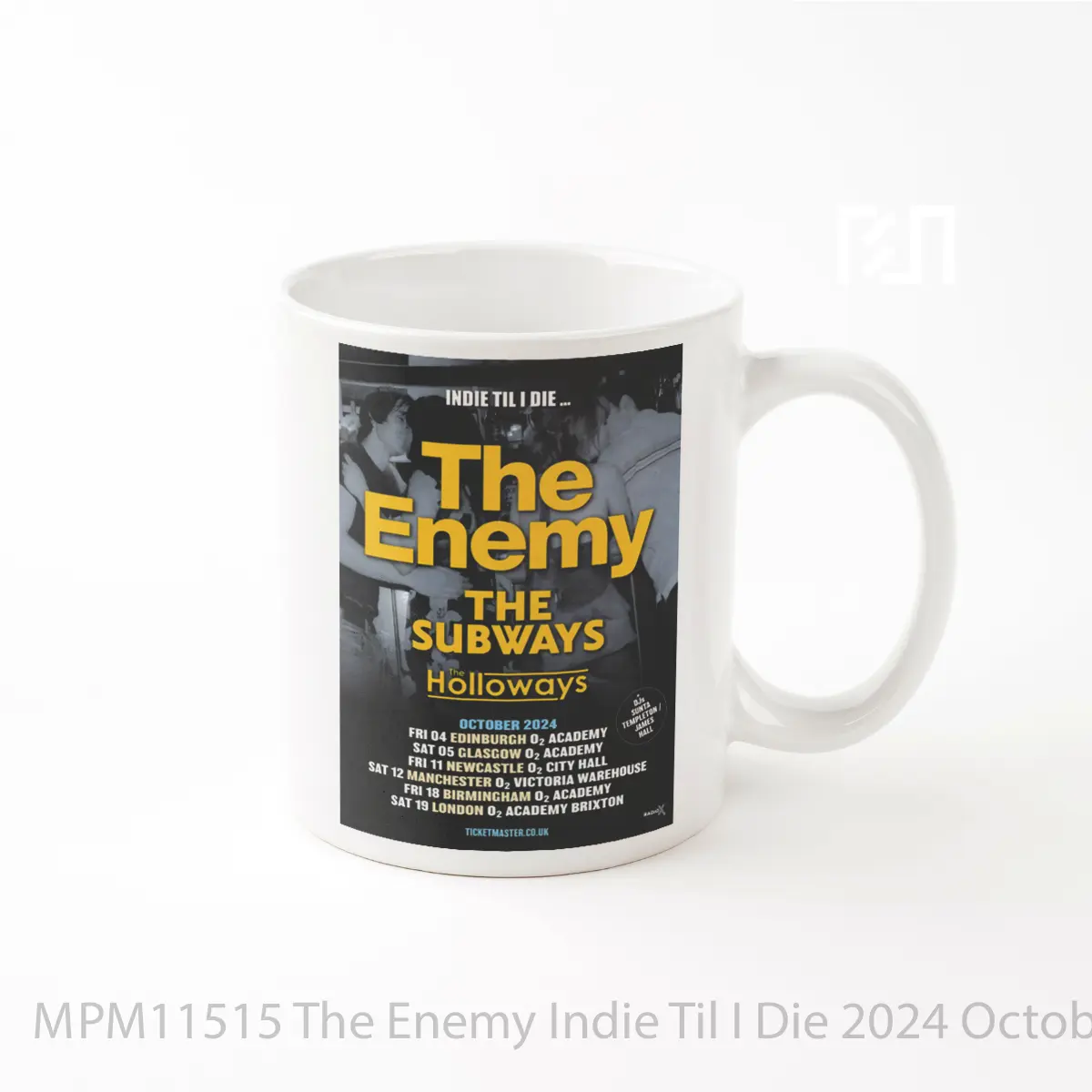 Mug The Enemy Indie Til I Die 2024 October Uk Tour MPM11515