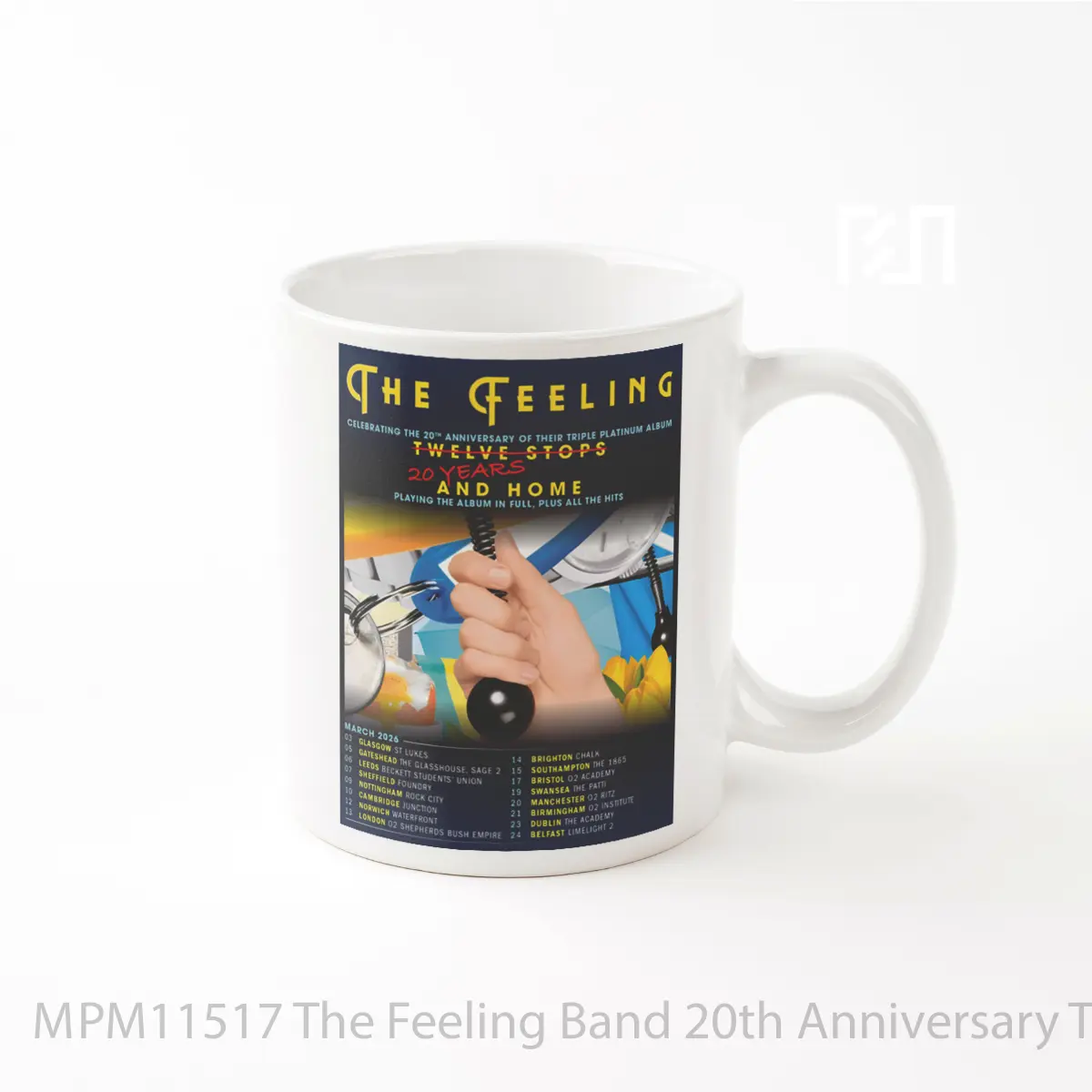Mug The Feeling Band 20th Anniversary Twelve Stops U MPM11517