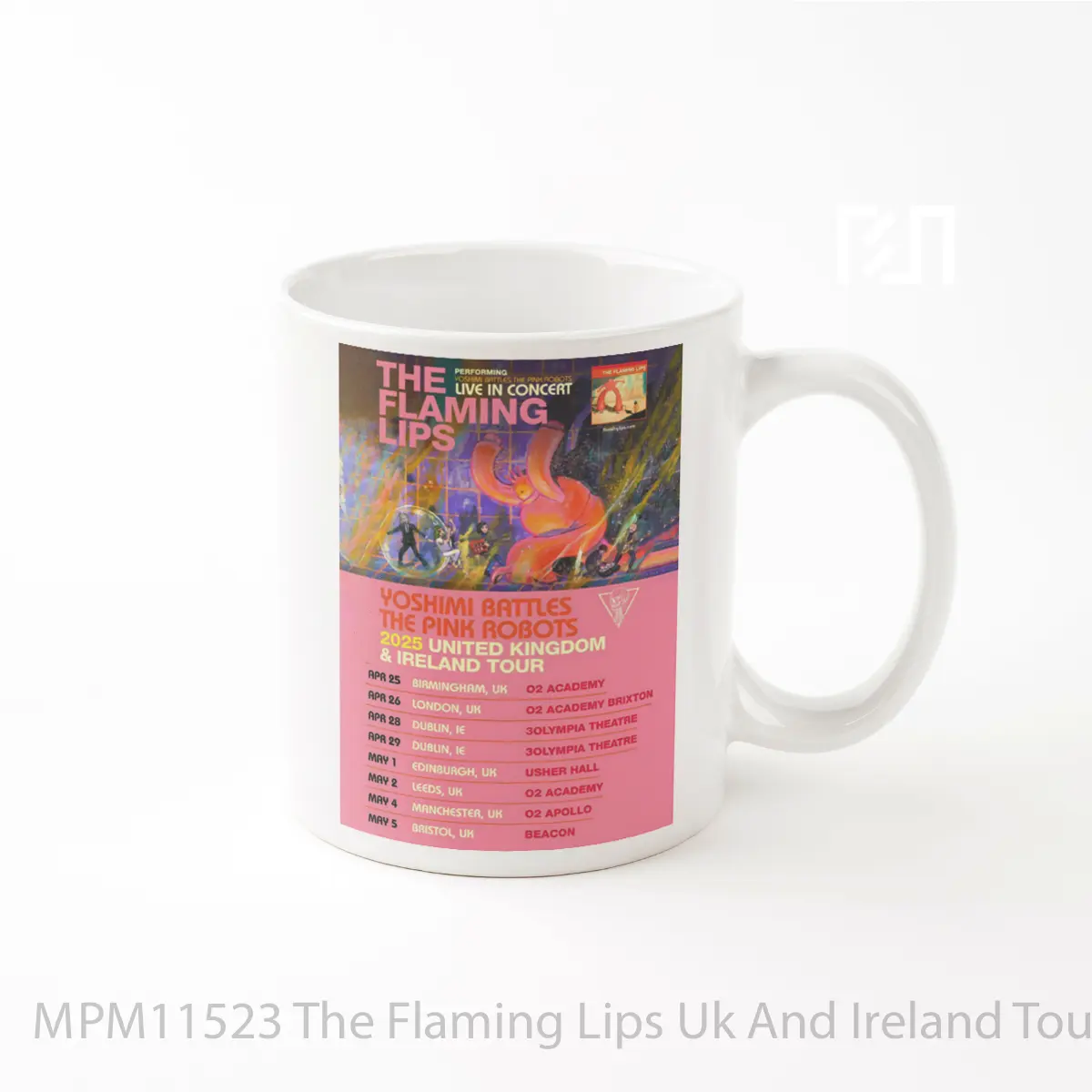 Mug The Flaming Lips Uk And Ireland Tour 2025 MPM11523