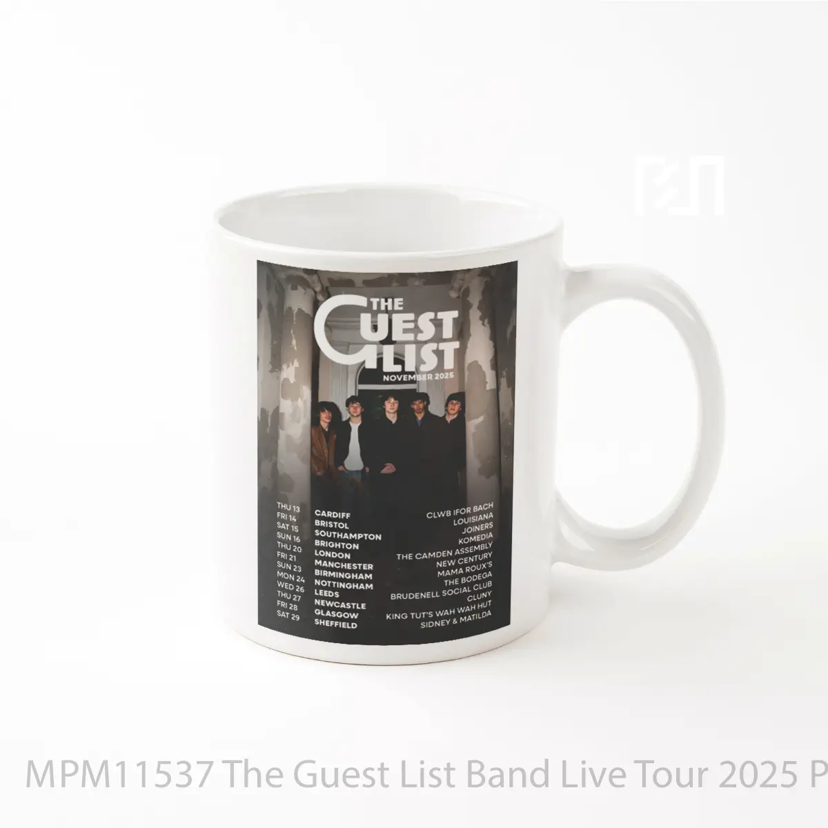 Mug The Guest List Band Live Tour 2025 MPM11537