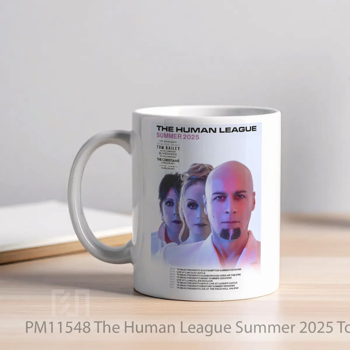 Mug The Human League Summer 2025 Tour MPM11548 - All-side / Desain