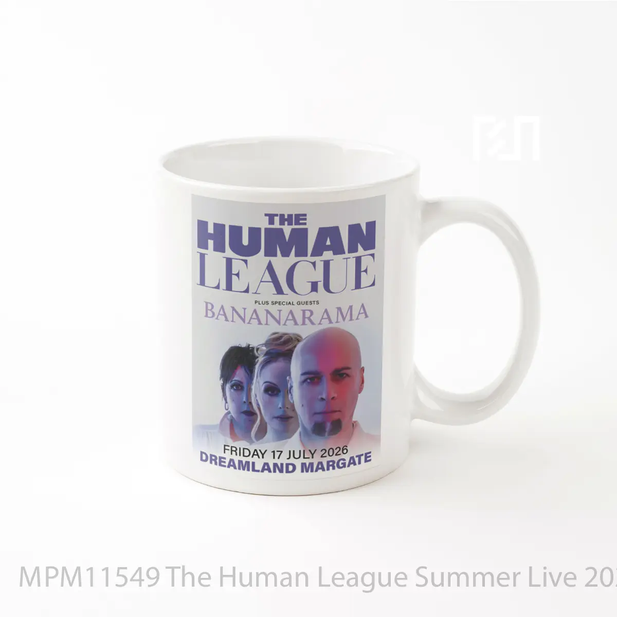 Mug The Human League Summer Live 2026 Uk Tour Dreamland Margate MPM11549