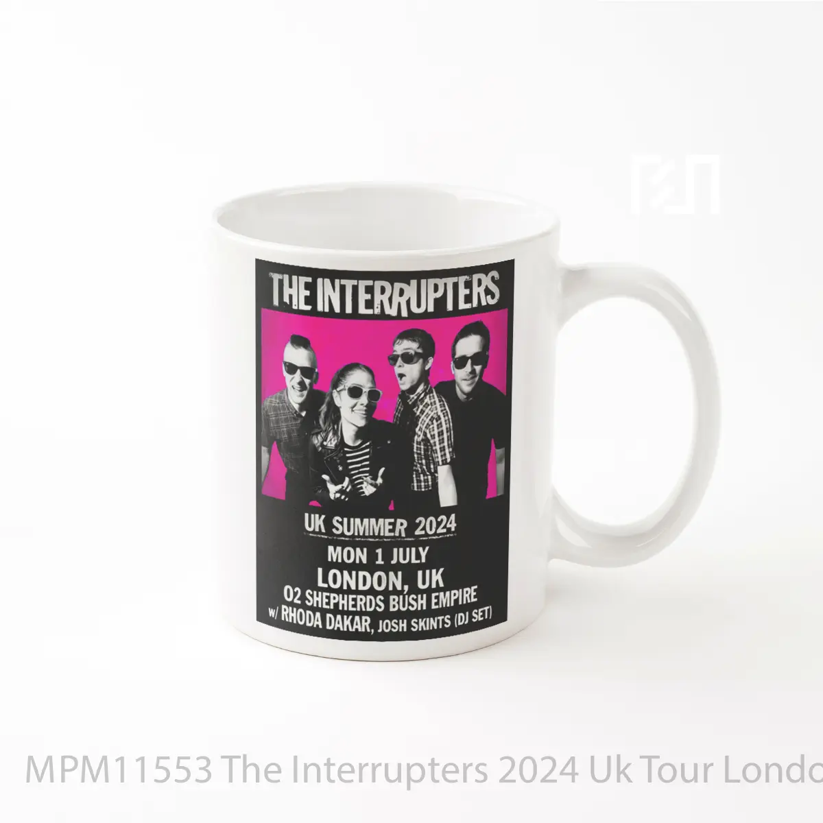 Mug The Interrupters 2024 Uk Tour London MPM11553